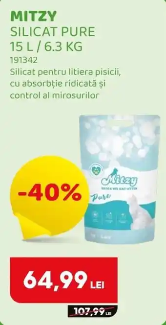 Mitzy silicat pure