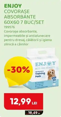 Animax Enjoy covorașe absorbante Ofertă