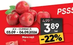 PROFI Pss mere roșii Ofertă
