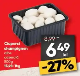 PROFI Ciuperci champignon albe caserolă Ofertă
