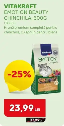 Animax Vitakraft emotion beauty chinchila Ofertă
