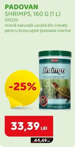 Animax Padovan shrimps Ofertă