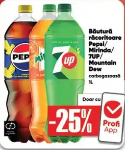 PROFI Băutură răcoritoare Pepsi/Mirinda/7UP/Mountain Dew Ofertă