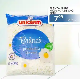 Unicarm Unicarm brânză slabă proaspătă de vaci Ofertă