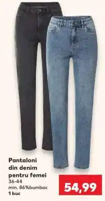 Kaufland Pantaloni din denim pentru femei Ofertă