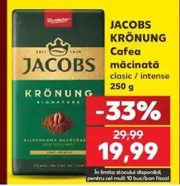 Kaufland JACOBS KRÖNUNG Cafea măcinată Ofertă