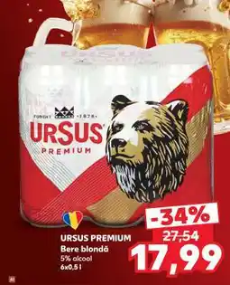 Kaufland URSUS PREMIUM Ofertă