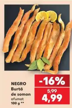 Kaufland NEGO Burtă de somon afumat Ofertă