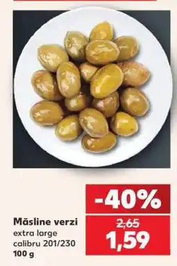 Kaufland Măsline verzi Ofertă