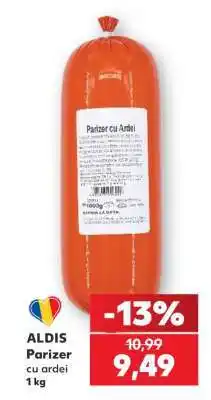 Kaufland ALDIS Parizer cu ardei 1 kg Ofertă
