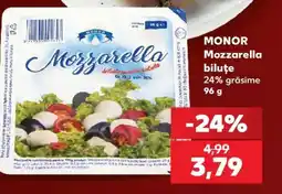 Kaufland MONOR Mozzarella biluțe Ofertă