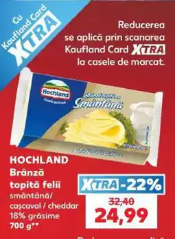 Kaufland HOCHLAND Brânză topită felii Ofertă