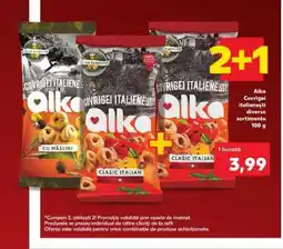 Kaufland ALKA Covrigei italieneşti Ofertă