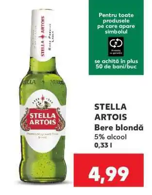 Kaufland STELLA ARTOIS Ofertă