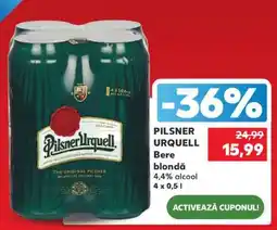 Kaufland PILSNER URQUELL Ofertă