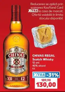 Kaufland CHIVAS REGAL Scotch Whisky Ofertă