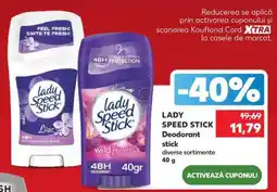 Kaufland LADY SPEED STICK Deodorant stick Ofertă