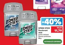 Kaufland SPEED STICK Deodorant stick Ofertă