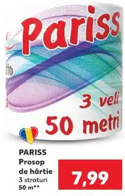 Kaufland PARISS Prosop de hârtie Ofertă