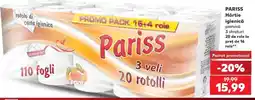 Kaufland PARISS Hârtie igienică Ofertă