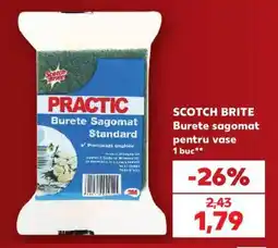 Kaufland SCOTCH BRITE Burete sagomat pentru vase Ofertă