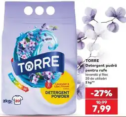 Kaufland TORRE Detergent pudră pentru rufe Ofertă