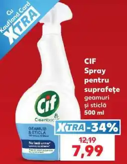 Kaufland CIF Spray pentru suprafețe Ofertă