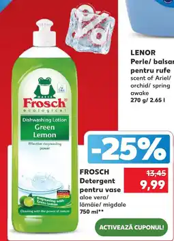 Kaufland Frosch Detergent pentru vase Ofertă