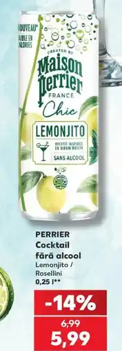 Kaufland Perrier Cocktail fără alcool Ofertă