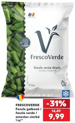 Kaufland Frescoverde fasole verde tăiată Ofertă