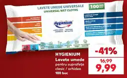 Kaufland Hygienium lavete umede pentru suprafete classic / orhidee Ofertă