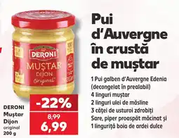 Kaufland Deroni muștar dijon original Ofertă