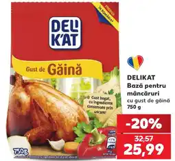 Kaufland Delikat bază pentru mâncăruri cu gust de găină Ofertă
