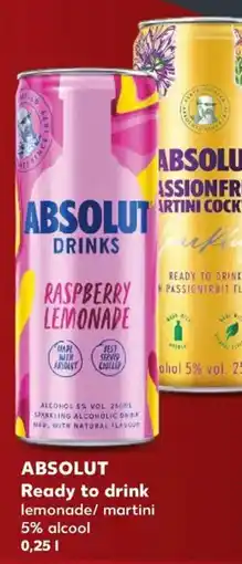 Kaufland Absolut ready to drink Ofertă