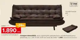 XXXLutz trime canapea extensibila Ofertă