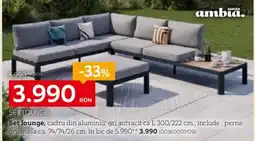 XXXLutz Ambia set lounge Ofertă
