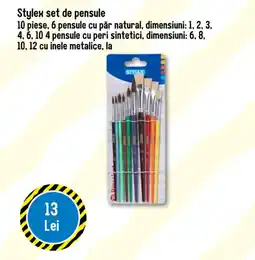 TEDI Stylex set de pensule Ofertă