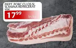 Unicarm Piept porc cu os si slanina refrigerat Ofertă