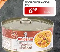 Unicarm Unicarm fasole cu carnaciori Ofertă