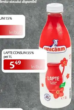 Unicarm Unicarm lapte de consum integral Ofertă