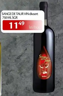 Unicarm Sange De Taur vin Ofertă