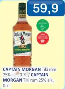 CBA Captain Morgan Tiki rom Ofertă