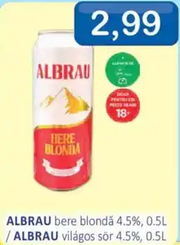 CBA Albrau bere blondă Ofertă