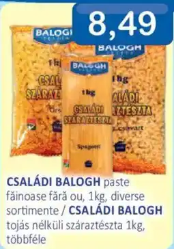 CBA Családi balogh paste făinoase fără ou Ofertă