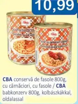 CBA CBA conservă de fasole Ofertă