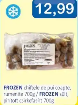 CBA Frozen chiftele de pui coapte, rumenite Ofertă