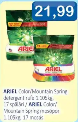 CBA Ariel color/mountain spring detergent rufe Ofertă