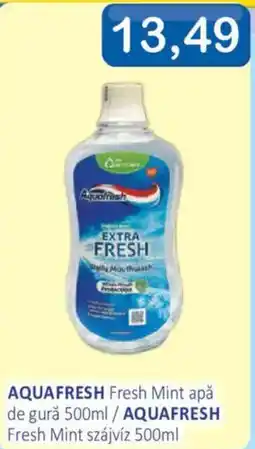 CBA Aquafresh fresh mint apă de gură Ofertă