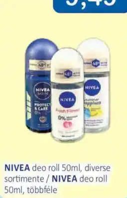 CBA Nivea deo roll Ofertă