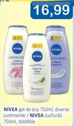 CBA Nivea gel de duș Ofertă